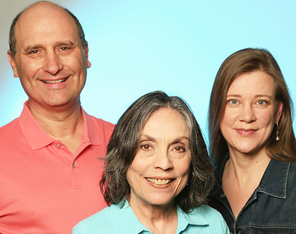 Left to right: Brent Beerman, Kay Cole, Kathi Chaplar