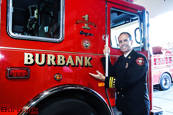 Burbank Fire Chief Eric Garcia will be honored by the ANCA-Burbank