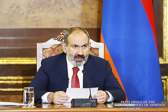Prime Minister Nikol Pashimyan addresses the nation on May 20