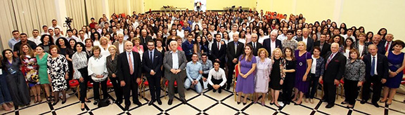 AEF members and sponsors celebrating success