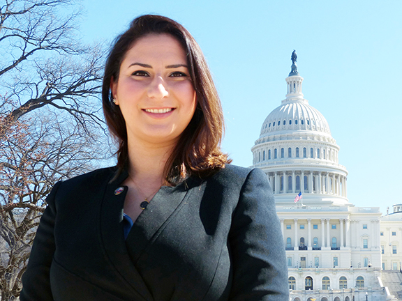 Tereza Yerimyan will be advancing ANCA advocacy priorities on Capitol Hill and with the Administration