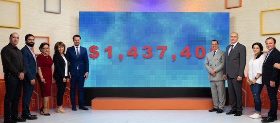 The final tally from Armenia Fund's Celebrate Gyumri telethon