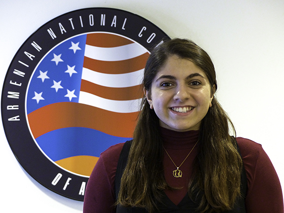 2019 ANCA Capital Gateway Program Summer High School Intern Arya Balian
