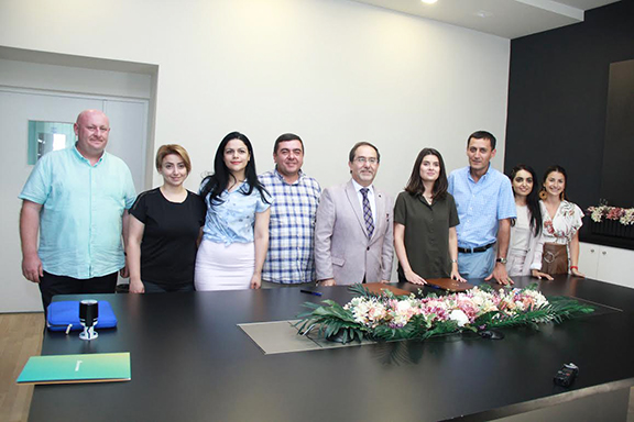 AMAA-Armenia and Teach For Armenia Representatives