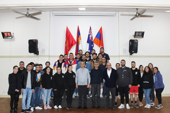 Republic of Artsakh Foreign Minister Masis Mayilyan and National Assembly Member Davit Ishkhanyan met with Armenian youth during their visit to Sydney, Australia