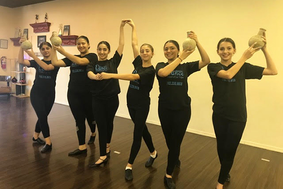 Izabel Martirosyan's dance students