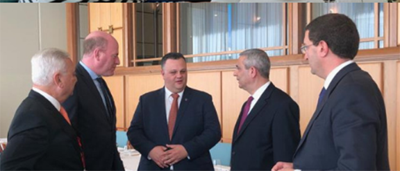 Artsakh Foreign Minister Masis Mayilian met with Australian members of parliament