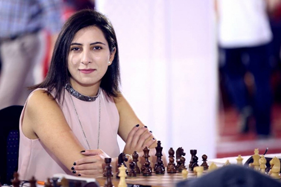 Armenia's National Women's Chess champion Maria Gevorgyan