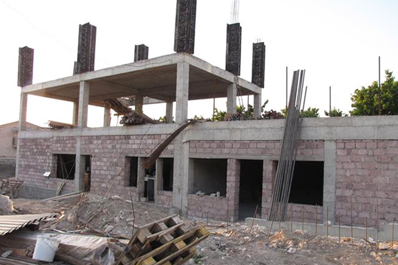 The second building, which is under construction, is located alongside Bari Doon