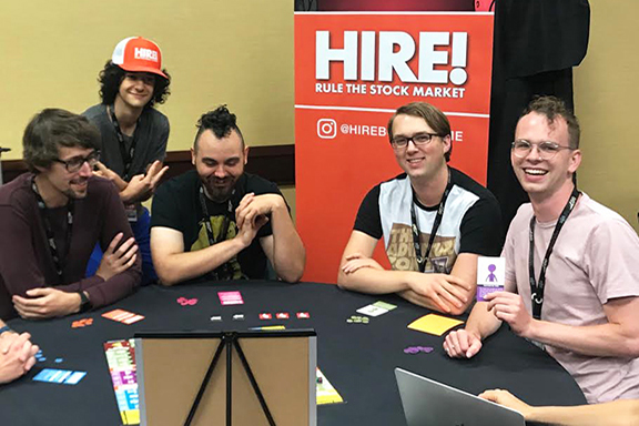 HIRE! was playtested at GenCon 2019