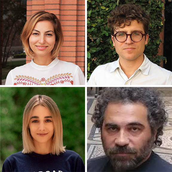 Top row: Dr. Shushan Karapetian, Jesse Siragan Arlen. Bottom row: Elizabeth Mkhitarian, Dr. Hagop Gulludjian