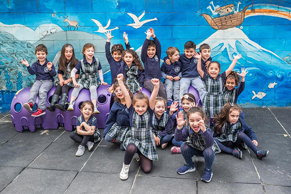 C & E Merdinian Armenian Evangelical School students