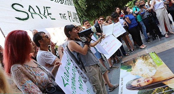 Protests against the Amulsar mining project have been growing