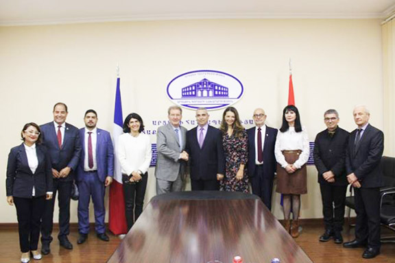 Elevating Artsakh's presence in the international community was subject discussed with Artsakh Foreign Minister Masis Mayilyan