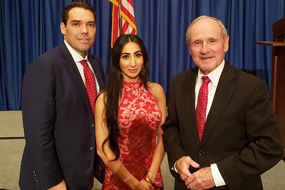 Upon her return to Boise, ANCA Idaho Chairwoman Liyah Babayan continued her conversation about the Armenian Genocide Resolution and Artsakh security with Senate Foreign Relations Committee Chair James Risch (R-ID) and Legislative Director Christopher Socha