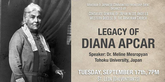 “Legacy of Diana Apcar”