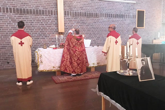 Armenian sacraments at a Swedish church