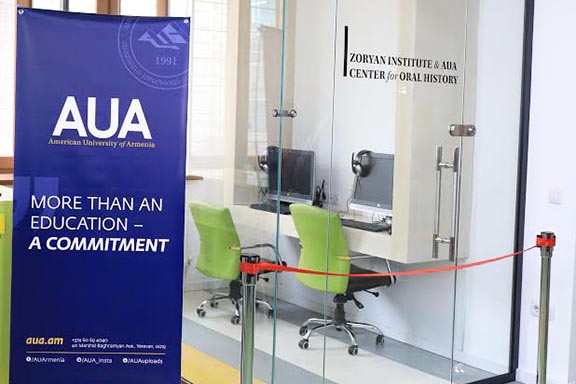 AUA students will be transcribing and translating video interviews with Genocide survivors at the Zoryan Institute and AUA Center for Oral History