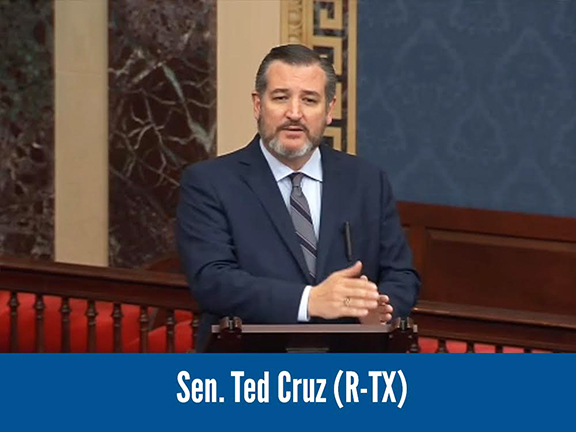 Sen. Ted Cruz (R-TX) joining the call for a unanimous consent vote on the Armenian Genocide Resolution (S.Res.150)