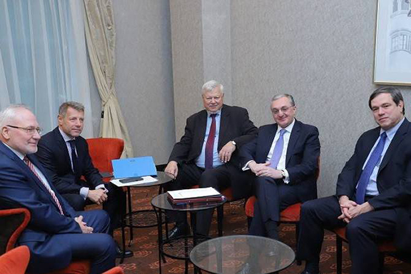 OSCE Minsk Group Co-chairs met with Armenia's Foreign Minister Zohrab Mnatsakanyan