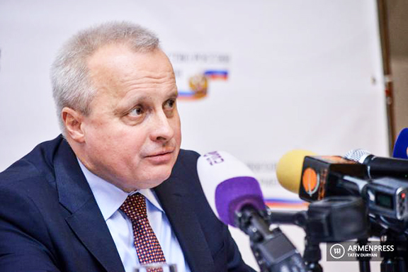 Russia's ambassador to Armenia Sergei Kopyrkin