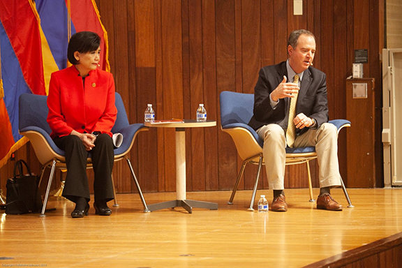 Reps. Judy Chu and Adam Schiff