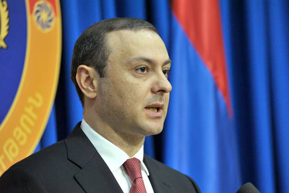 National Security Council Secretary Armen Grigoryan