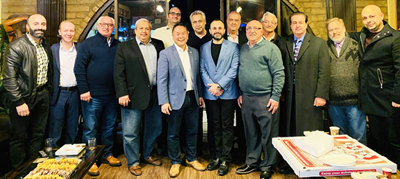 Representatives of the ANCA-North SFV Chapter with Councilmember John Lee