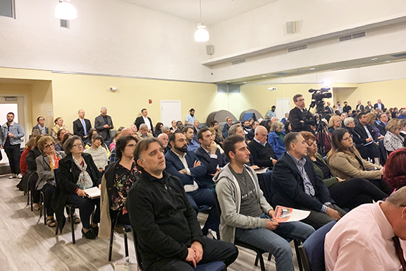A capacity crowd attended the ANCA Glendale Candidate Forum