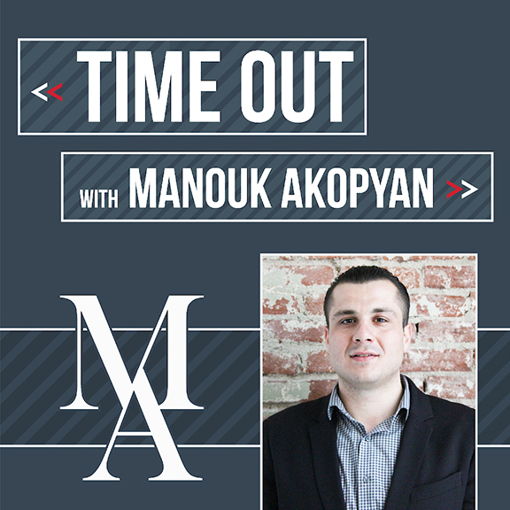 Manouk Akopyan's new radio show “Time Out With Manouk Akopyan”