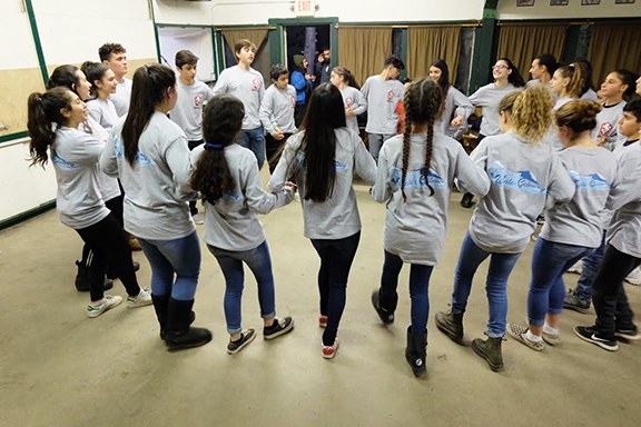 A scene from the 2019 AYF Juniors Winter Getaway