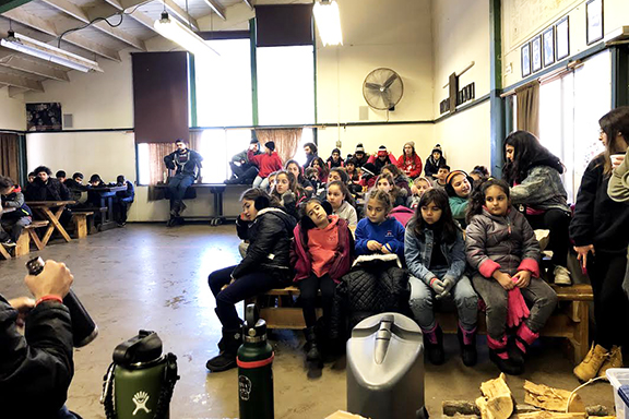 The AYF Juniors Winter Getaway features various educational activities