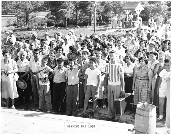 Camp Haiastan Opening Day, 1951