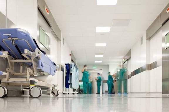 Medical professionals at the Nork Hospital for Infectious Diseases