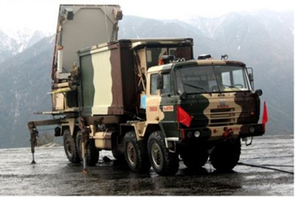 Indian-made SWATHI weapon locating radars