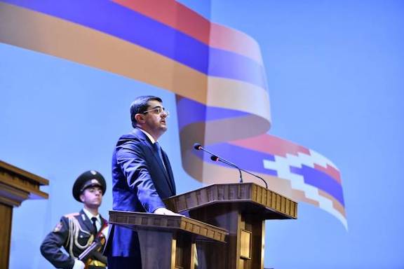 Arayik Harutyunyan was inaugurated as President of Artsakh