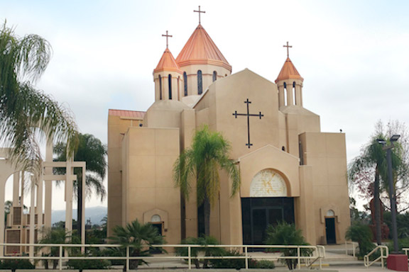 The Holy Cross Armenian Cathedral in Montebllo is among the Western Prelacy churches reopening on May 31