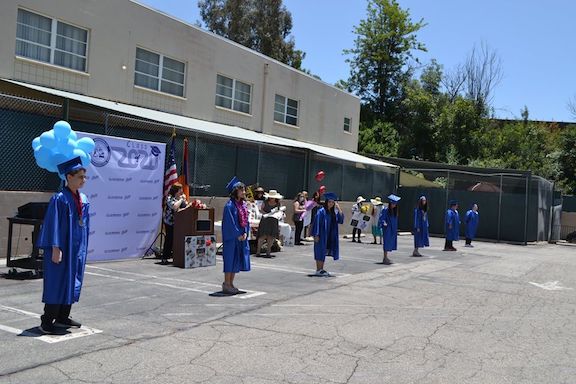 Medinian School's 8th grade graduation