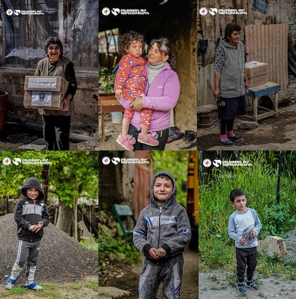 Armenia's border villagers were thankful to receive assistance during COVID-19 pandemic