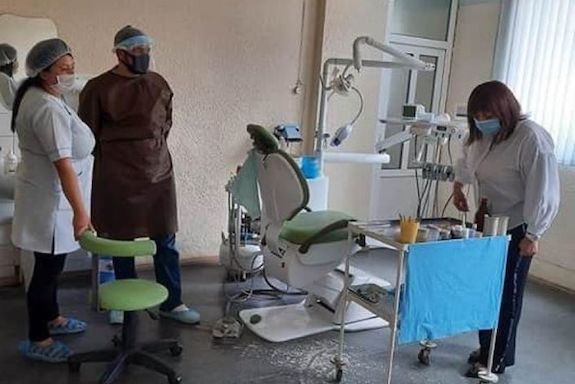 Healthcare workers in Armenia