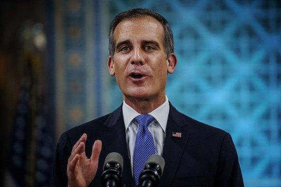 Los Angeles Mayor Eric Garcetti