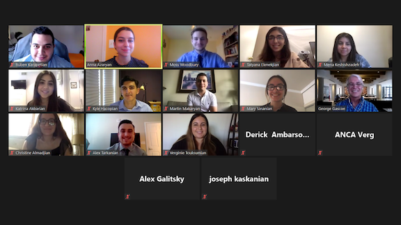 ANCA WR interns meet George Gascón via Zoom
