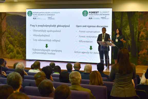 Opening Remarks with AUA Acopian Center for the Environment Director Alen Amirkhanian & ATP Director Jeanmarie Papelian