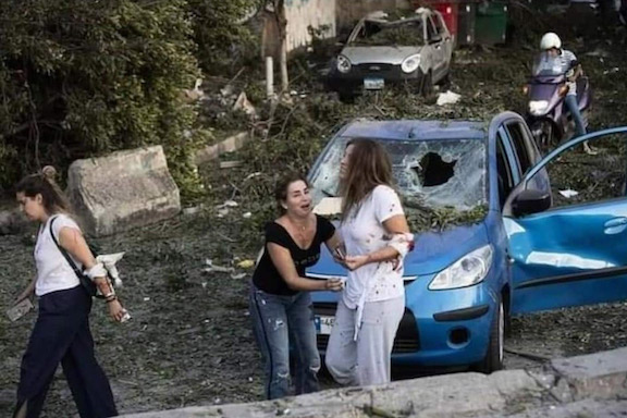 In the aftermath of the blast, Beirut residents are shocked