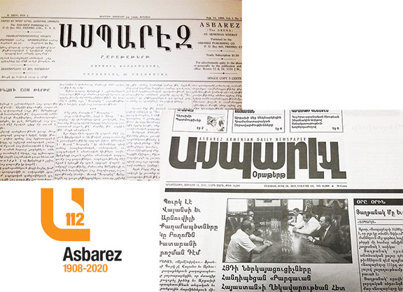 Asbarez turns 112 years old.