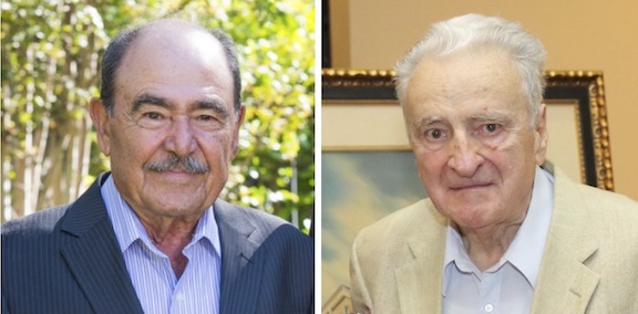 Haigaz Terterian (left) and Ara Manash