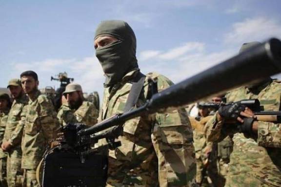 Syrian mercenaries fighting alongside Azerbaijani forces