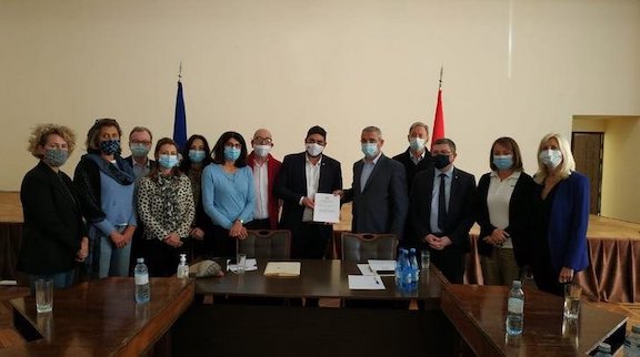15 French lawmakers visited Artsakh and met with the country's foreign minister Masis Mayilyan