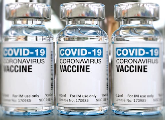 Viles of a potential COVID-19 vaccine