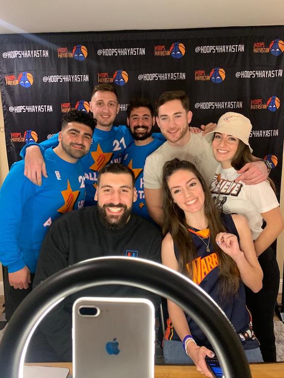 The Hoops 4 Armenia team